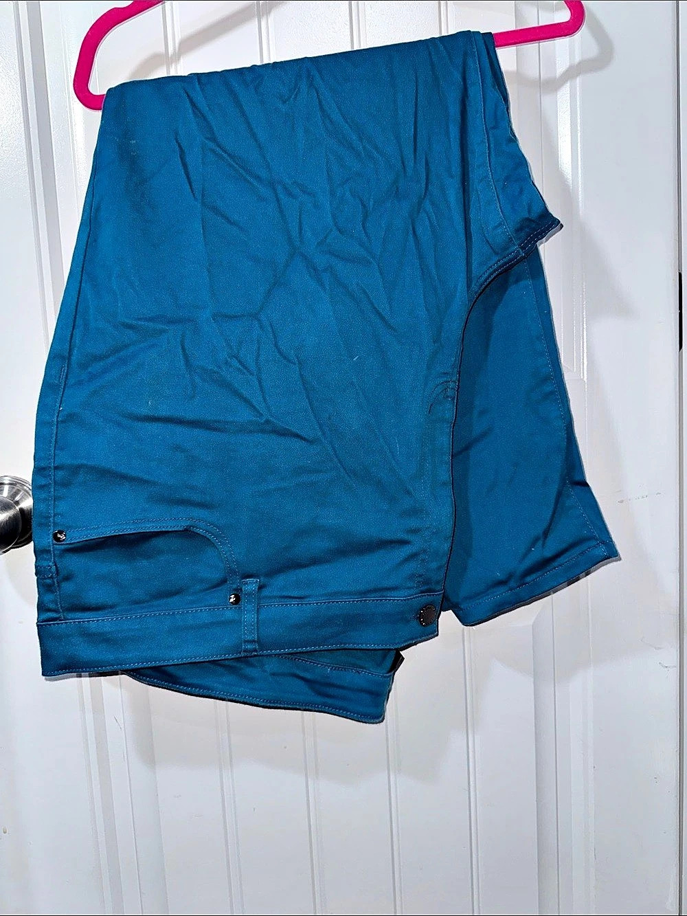 Lane Bryant Skinny Leg Pants Blue Waist 30/32
